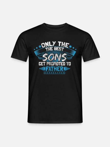 Bester Sohn Junge Geschenkidee - Männer T-Shirt - Schwarz