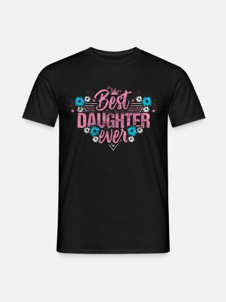 Fille Mère Fille - T-shirt homme - noir