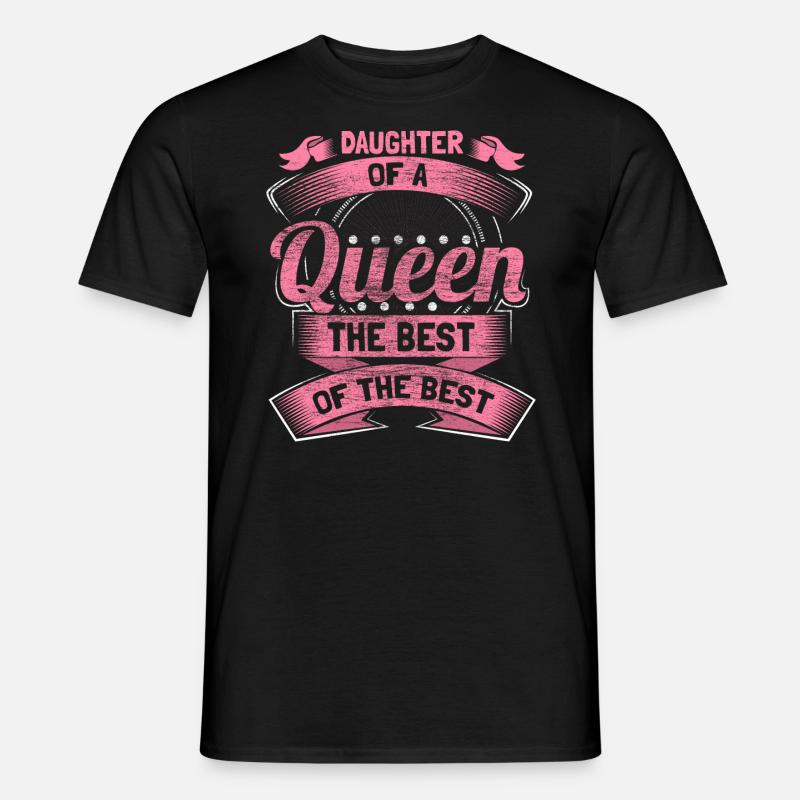 Tochter Mädchen Geschenkidee - Männer T-Shirt - Schwarz