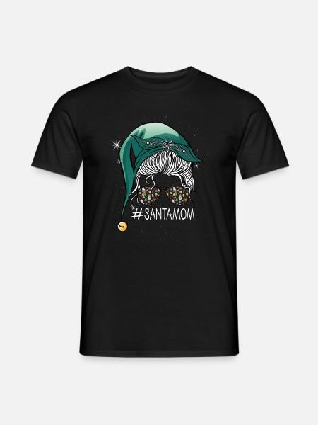 Joyeux Noël Mère beaux cadeaux - T-shirt homme - noir