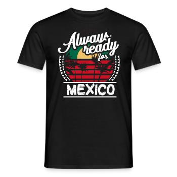 Mexico Cactus State - Men's T-Shirt - black - Front - AI Model Male 178 light (178cm)