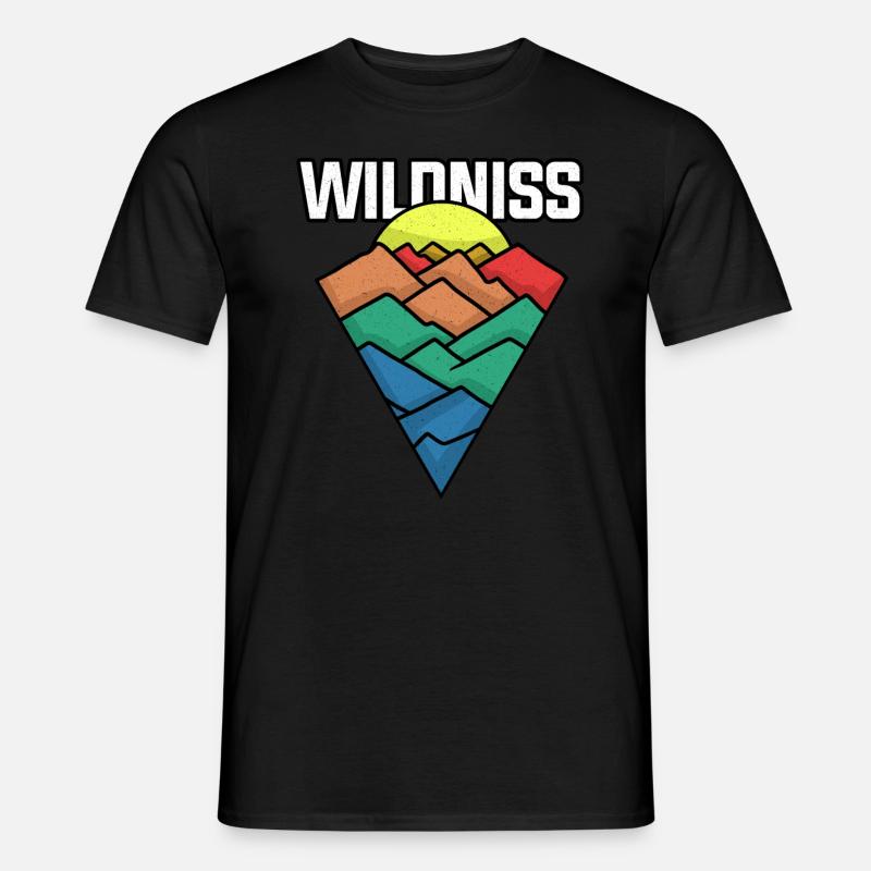 WILDNISS - Männer T-Shirt - Schwarz