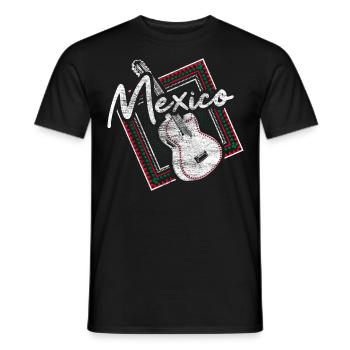 Mexico Mexican State - Men's T-Shirt - black - Front - AI Model Male 178 light (178cm)