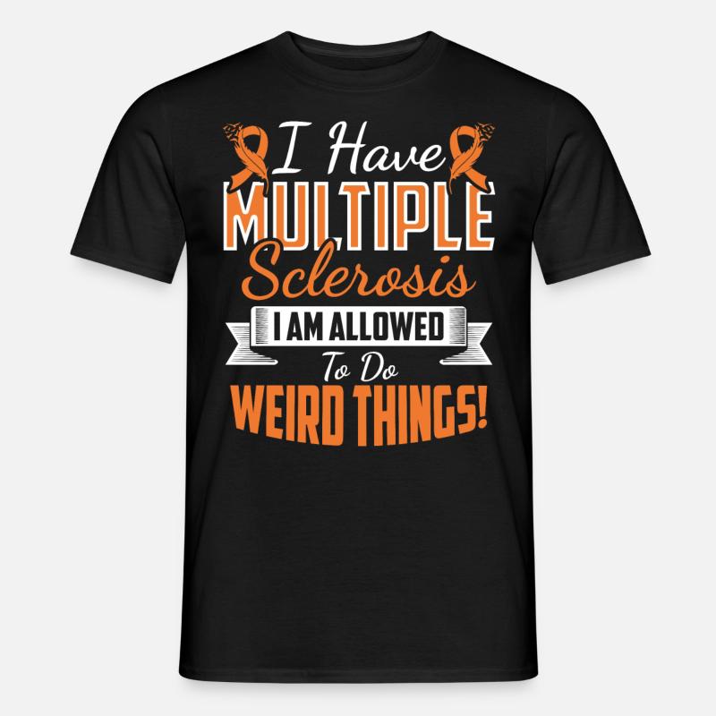 Multiple Sclerosis Awareness - Men's T-Shirt - black