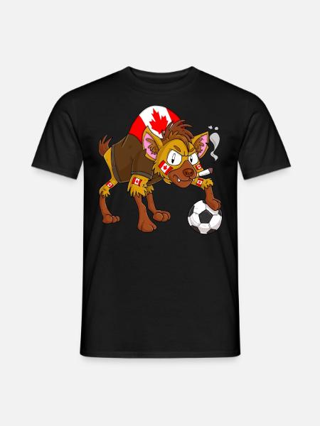 Hyena Fan Canada - Men's T-Shirt - black