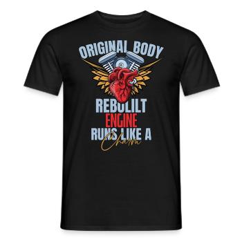 Chirurgische Wiederherstellungsoperation wie ein Zauber - Männer T-Shirt - Schwarz - Vorne - AI Model Male 178 light (178cm)