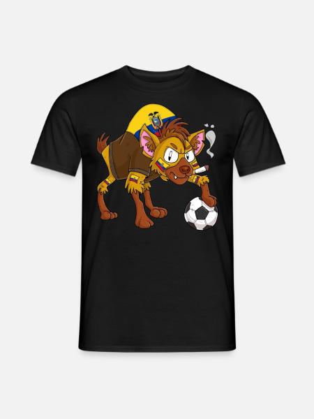 Hyena Fan Ecuador - Men's T-Shirt - black
