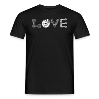 LOVE Tuning PS-Lovers Car Screwdriver - T-shirt homme - noir - Devant - AI Model Male 178 light (178cm)