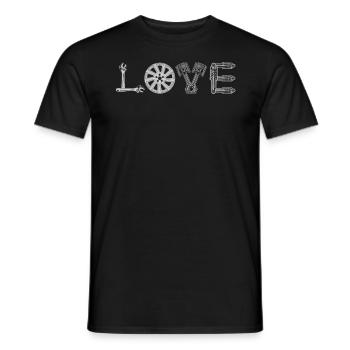 LOVE Tuning PS-Lovers Car Screwdriver - T-shirt homme - noir - Devant - AI Model Male 178 light (178cm)