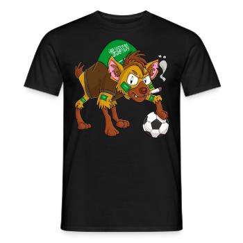 Hyäne Fan Saudi Arabien - Männer T-Shirt - Schwarz - Vorne - AI Model Male 178 light (178cm)