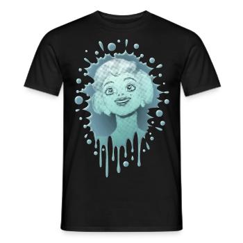 Marilyn 7 - Men's T-Shirt - black - Front - AI Model Male 178 light (178cm)