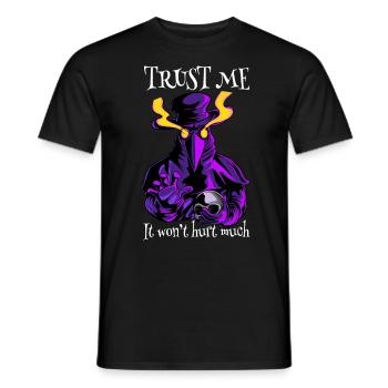 Plague Doctor Halloween pest doktor Maske - Männer T-Shirt - Schwarz - Vorne - AI Model Male 178 light (178cm)