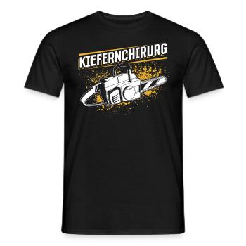 Kiefernchirurg - Männer T-Shirt - Schwarz - Vorne - AI Model Male 178 light (178cm)