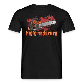 Kiefernchirurg - Männer T-Shirt - Schwarz - Vorne - AI Model Male 178 light (178cm)