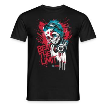 Beat the Limit - Men's T-Shirt - black - Front - AI Model Male 178 light (178cm)