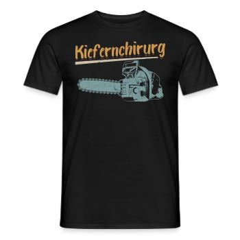 Kiefernchirurg - Männer T-Shirt - Schwarz - Vorne - AI Model Male 178 light (178cm)