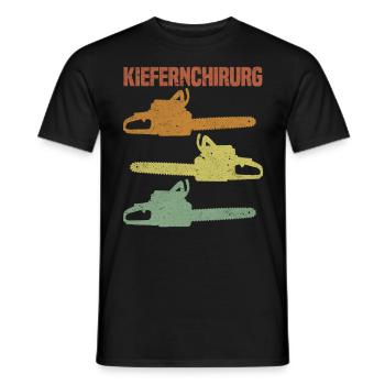 Kiefernchirurg - Männer T-Shirt - Schwarz - Vorne - AI Model Male 178 light (178cm)