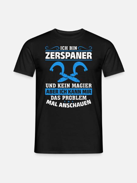 Precision instead of magic - Men's T-Shirt - black