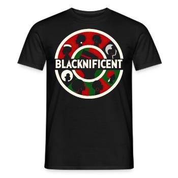 Cercle d’autonomisation - T-shirt homme - noir - Devant - AI Model Male 178 light (178cm)