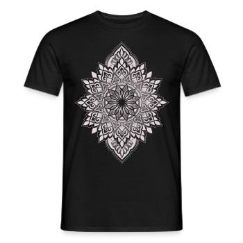 O N E M O R E M A N D A L A - Männer T-Shirt - Schwarz - Vorne - AI Model Male 178 light (178cm)