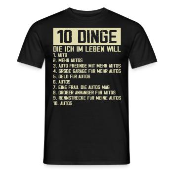 Car Tuning Screwdriver - Men's T-Shirt - black - Front - AI Model Male 178 light (178cm)