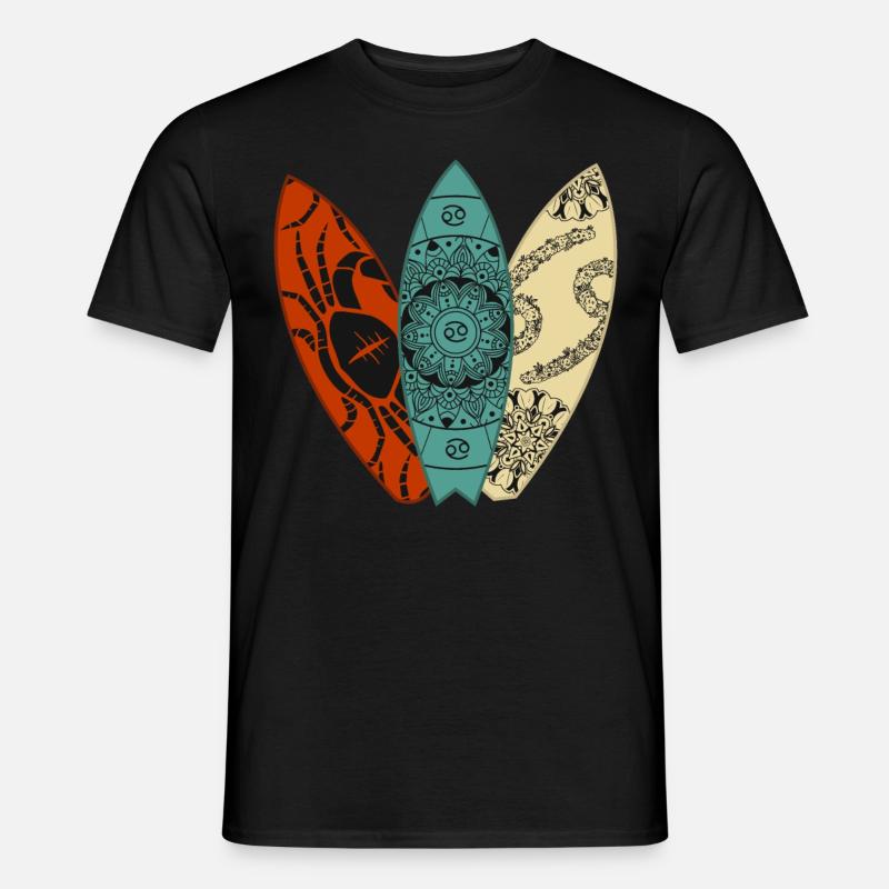 Krebskernkernkernkernkernkernkernkernkernkreis -Su - Männer T-Shirt - Schwarz