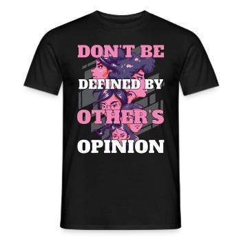 Frauen Empowerment Motivation - Männer T-Shirt - Schwarz - Vorne - AI Model Male 178 light (178cm)