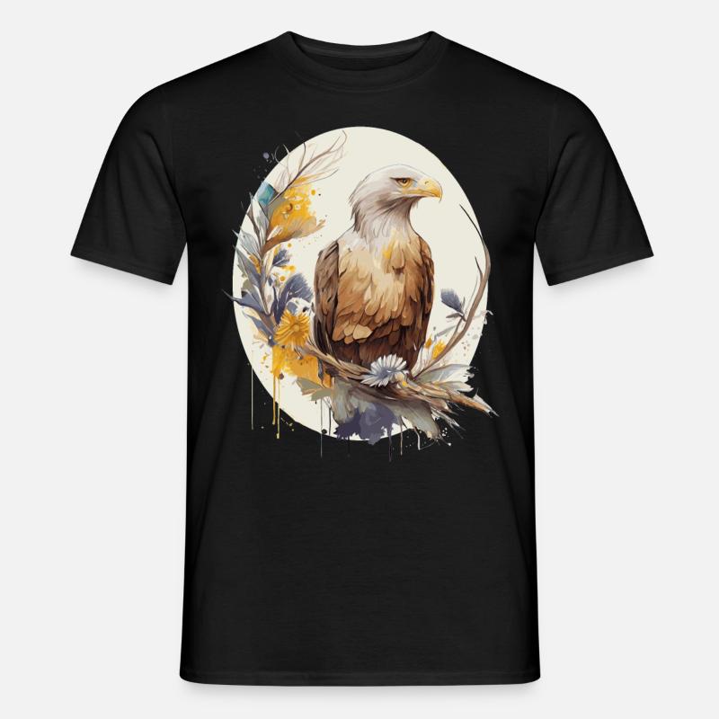 Cavalier King Charles Spaniel Cherry Blossom Dog J - Männer T-Shirt - Schwarz