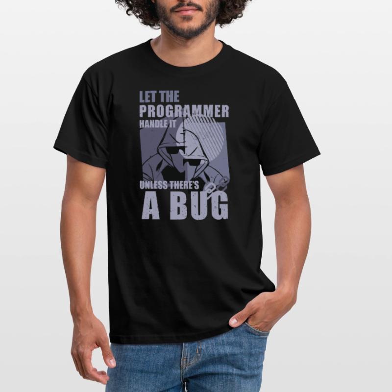 Programming Bugs Funny Quotes Computer Nerd Coding Männer T-Shirt