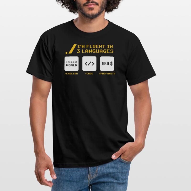 Computer Coder Funny Programmer Geek Programming Männer T-Shirt
