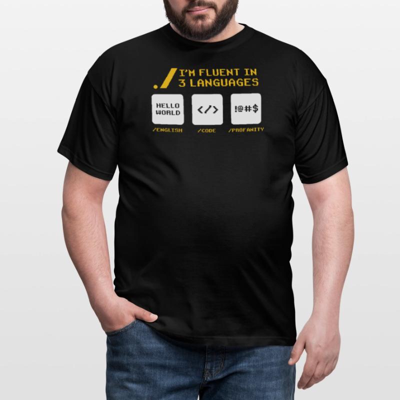 Computer Coder Funny Programmer Geek Programming Männer T-Shirt