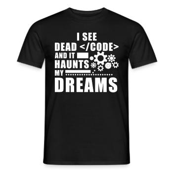 Programmer Saying Computer Science Programming - Männer T-Shirt - Schwarz - Vorne - AI Model Male 178 light (178cm)