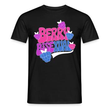 Bisexual LGBTQ Sarcastic Ally Humor Pride Month - Männer T-Shirt - Schwarz - Vorne - AI Model Male 178 light (178cm)