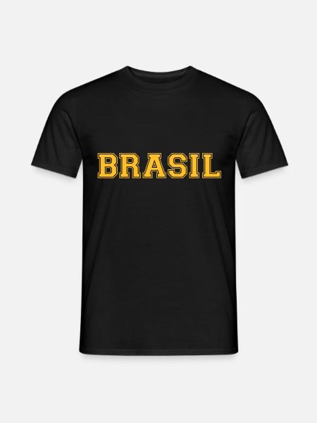 brasil - T-shirt homme - noir