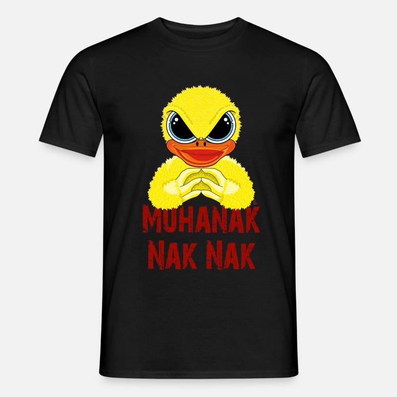 Alpha-Ente - Männer T-Shirt - Schwarz