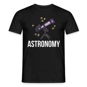 Astronomie - T-shirt homme - noir - Devant - AI Model Male 178 light (178cm)