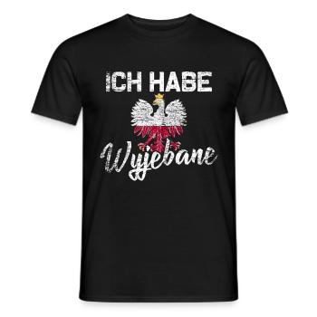 Pologne Wyjebane disant - T-shirt homme - noir - Devant - AI Model Male 178 light (178cm)