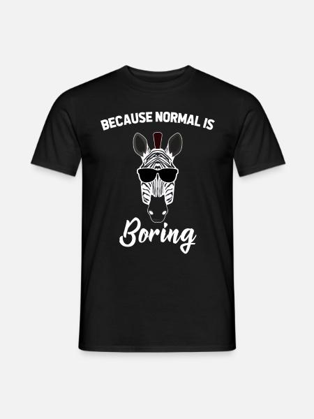 Zebra crossings - Men's T-Shirt - black