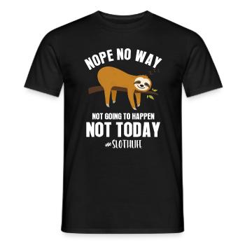 indolence - T-shirt homme - noir - Devant - AI Model Male 178 light (178cm)