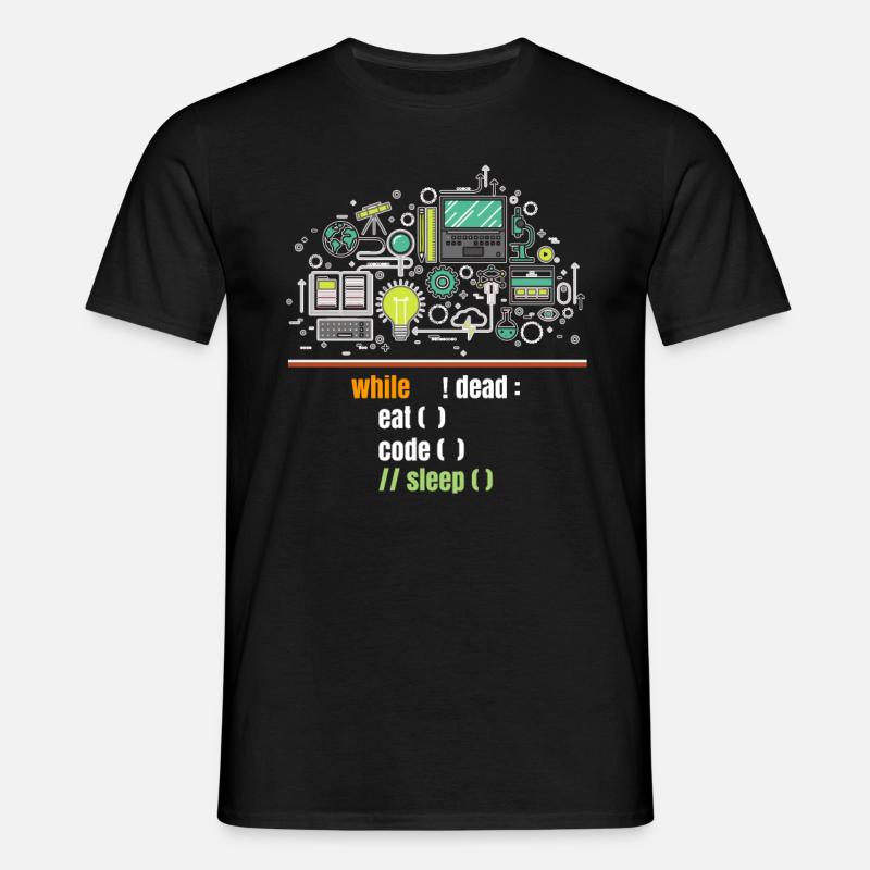Programmierer - Männer T-Shirt - Schwarz
