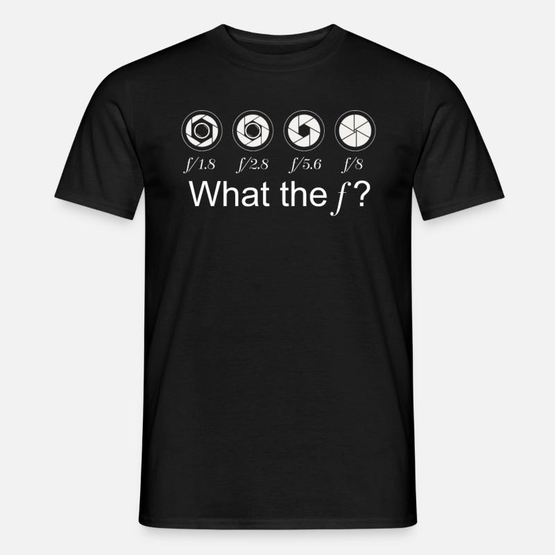 Kamera - Männer T-Shirt - Schwarz