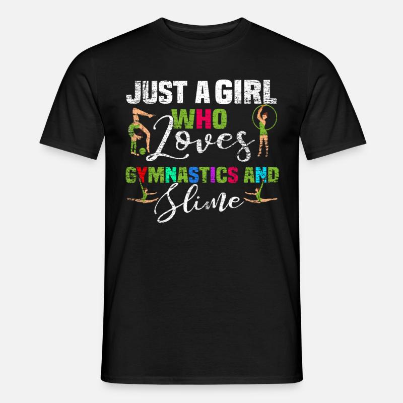 Turnen - Männer T-Shirt - Schwarz