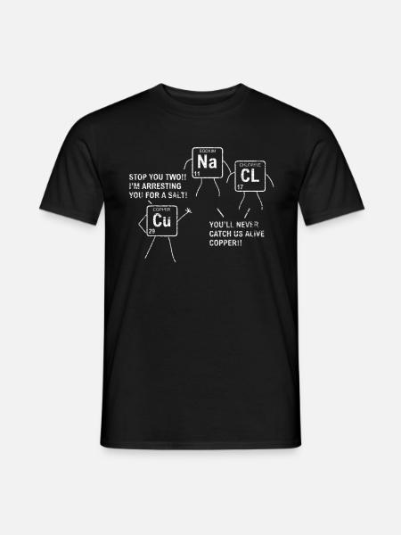 Science Chemistry - Men's T-Shirt - black