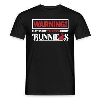 lièvre - T-shirt homme - noir - Devant - AI Model Male 178 light (178cm)