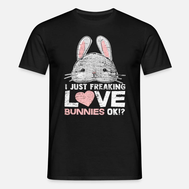 rabbit - Men's T-Shirt - black