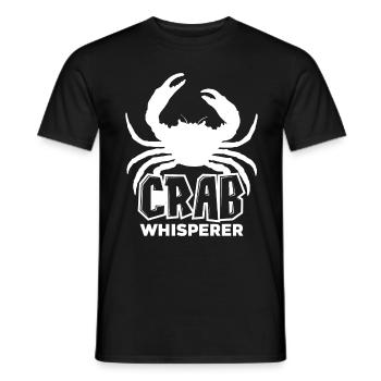 Krabbe - Männer T-Shirt - Schwarz - Vorne - AI Model Male 178 light (178cm)