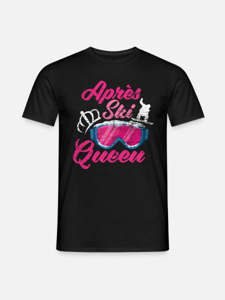 Après ski - Men's T-Shirt - black