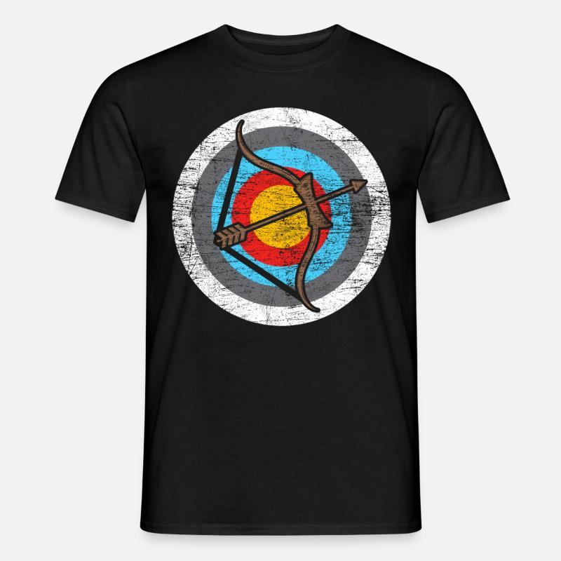 tir à l'arc - T-shirt homme - noir