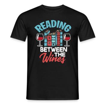 livre - T-shirt homme - noir - Devant - AI Model Male 178 light (178cm)