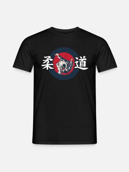 Judo Kampfsport - Männer T-Shirt - Schwarz